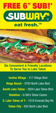 Subway Lake Tahoe
