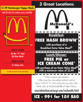 McDonald's Brochure